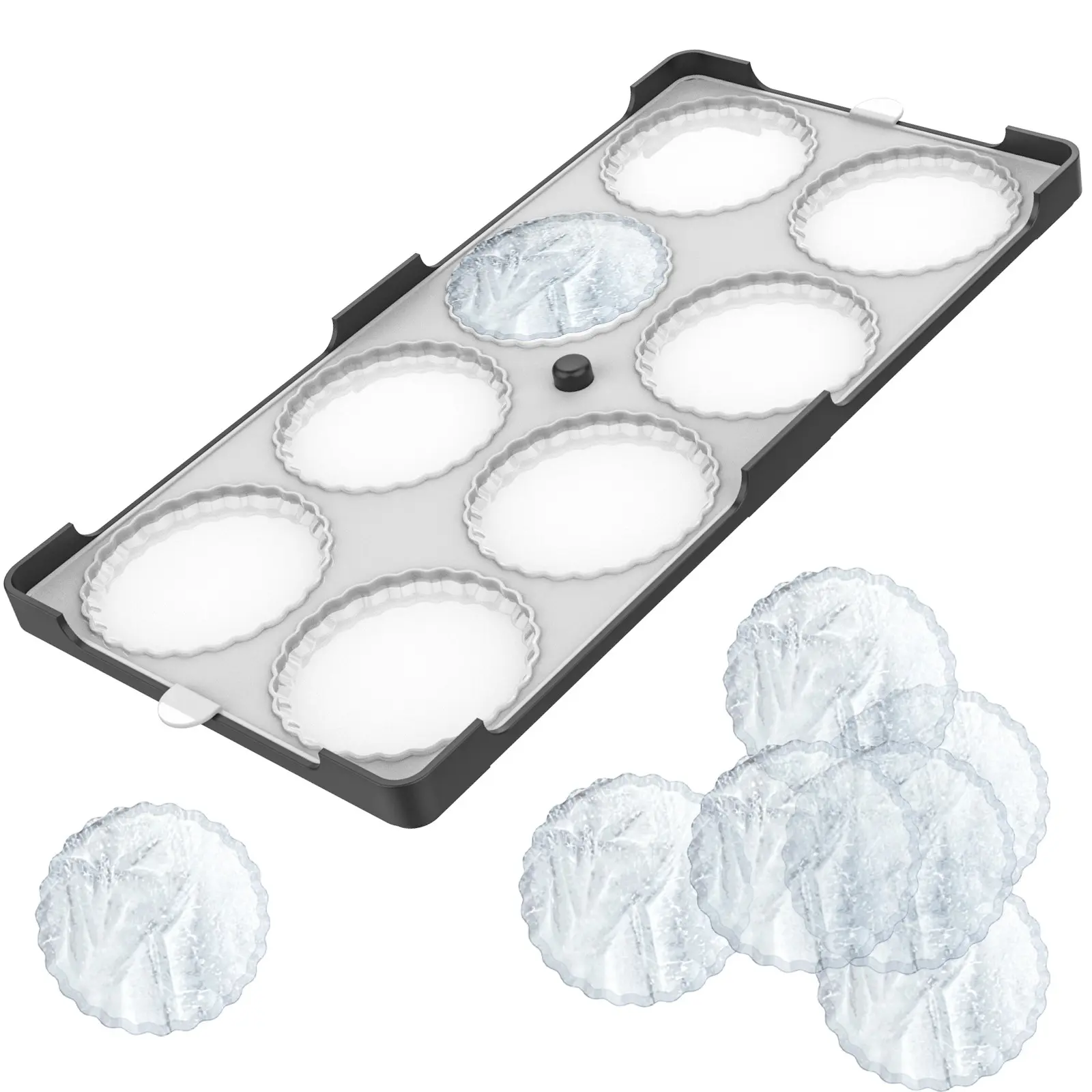 Silicone Ice Flake Mold, Durable Silicone Material, Easy to Clean, Reusable Design, Ideal for Parties & Daily Use, Perfect for Home Use