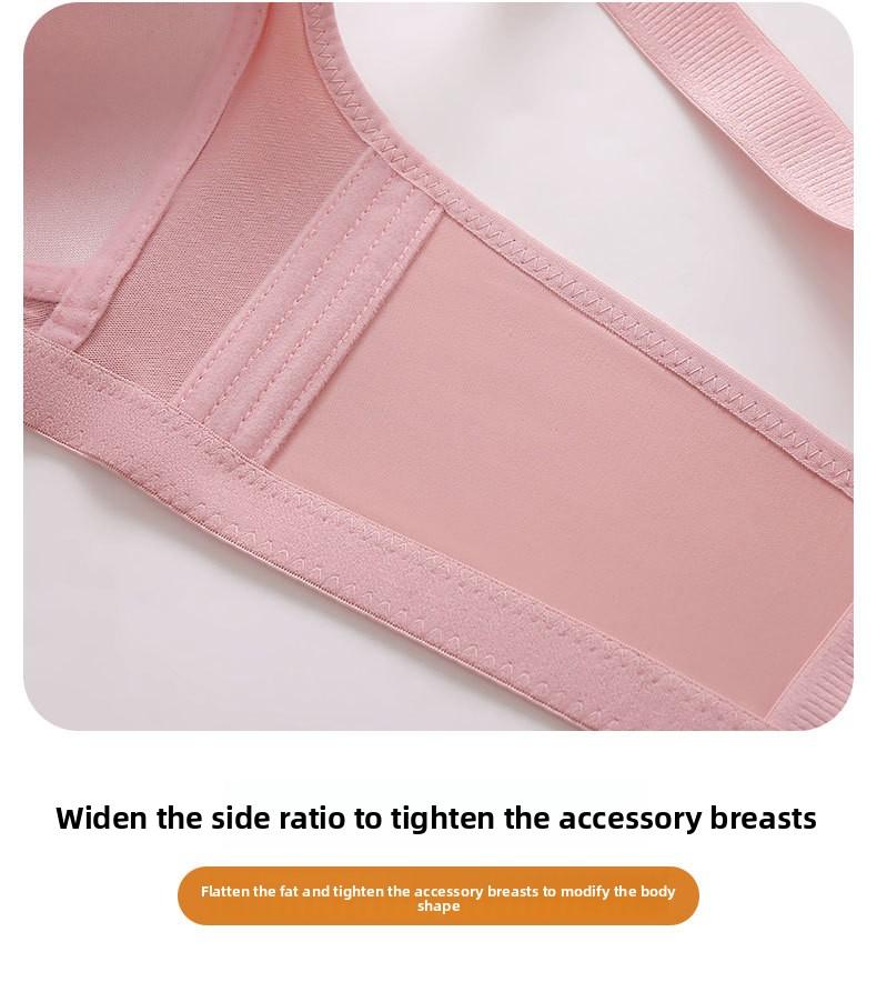 5 PCS/ 3PCS Elegant Lace Non-Wired Bra for Women Comfortable Push-Up Bralette Everyday Underwear Lift Support Breathable Lingerie T-Shirt Mother Fashion -RR