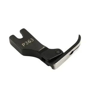 New P363 Titanium Steel Zipper Presser Foot, Industrial Durable Lightweight, Smooth Zipper, Sewing Machine Accessory