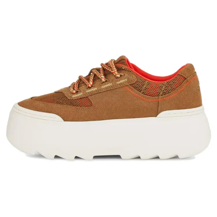 UGG Trendy Lace-Up Low-Top Platform Shoes 1136842-CHE