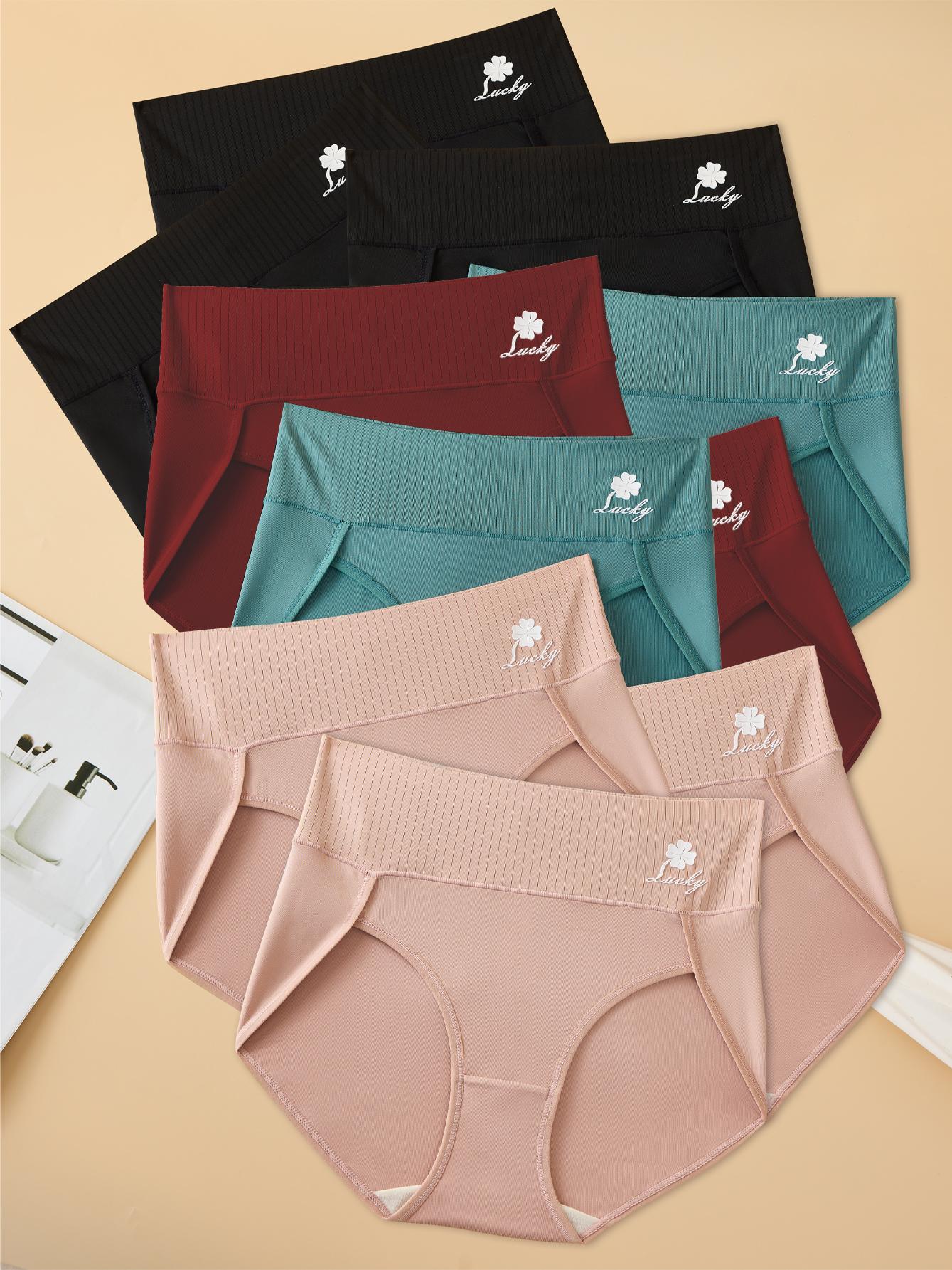 QUASTI 5/10 Pack Breathable & Comfortable Women's Underwear, Must-Have for Daily Use, Minimalist Design, S-XXL