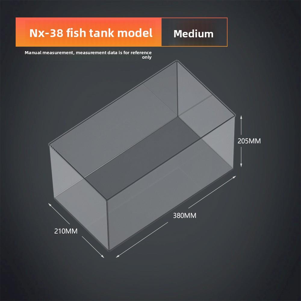 Nomo Fish Tank Ecological Desktop PET Plastic High Transparency Plastic Aquarium Household Small Fish Tank