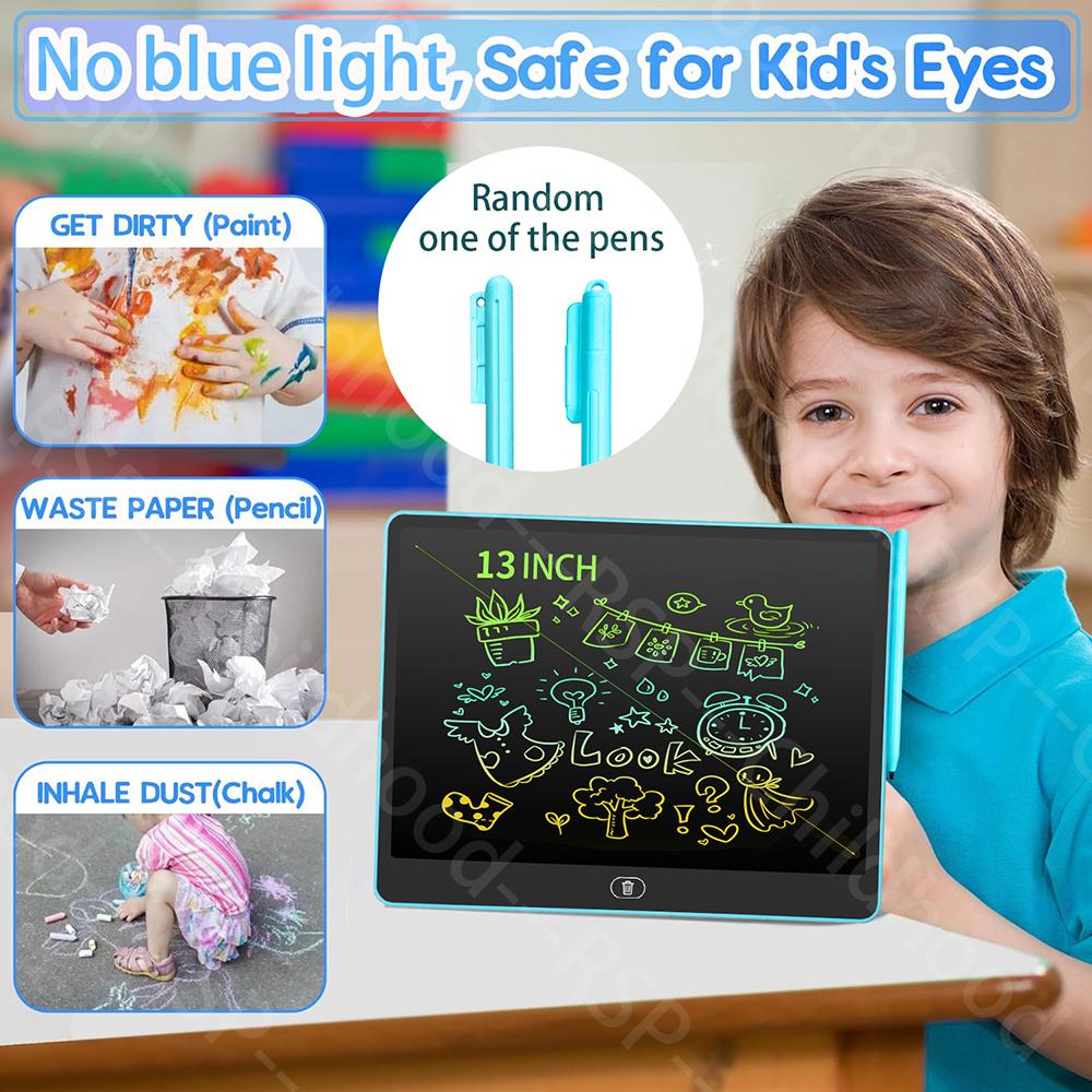 LCD Drawing Tablet Writing Board Kids Doodle Painting Handwriting Pads Toys for Children Gifts