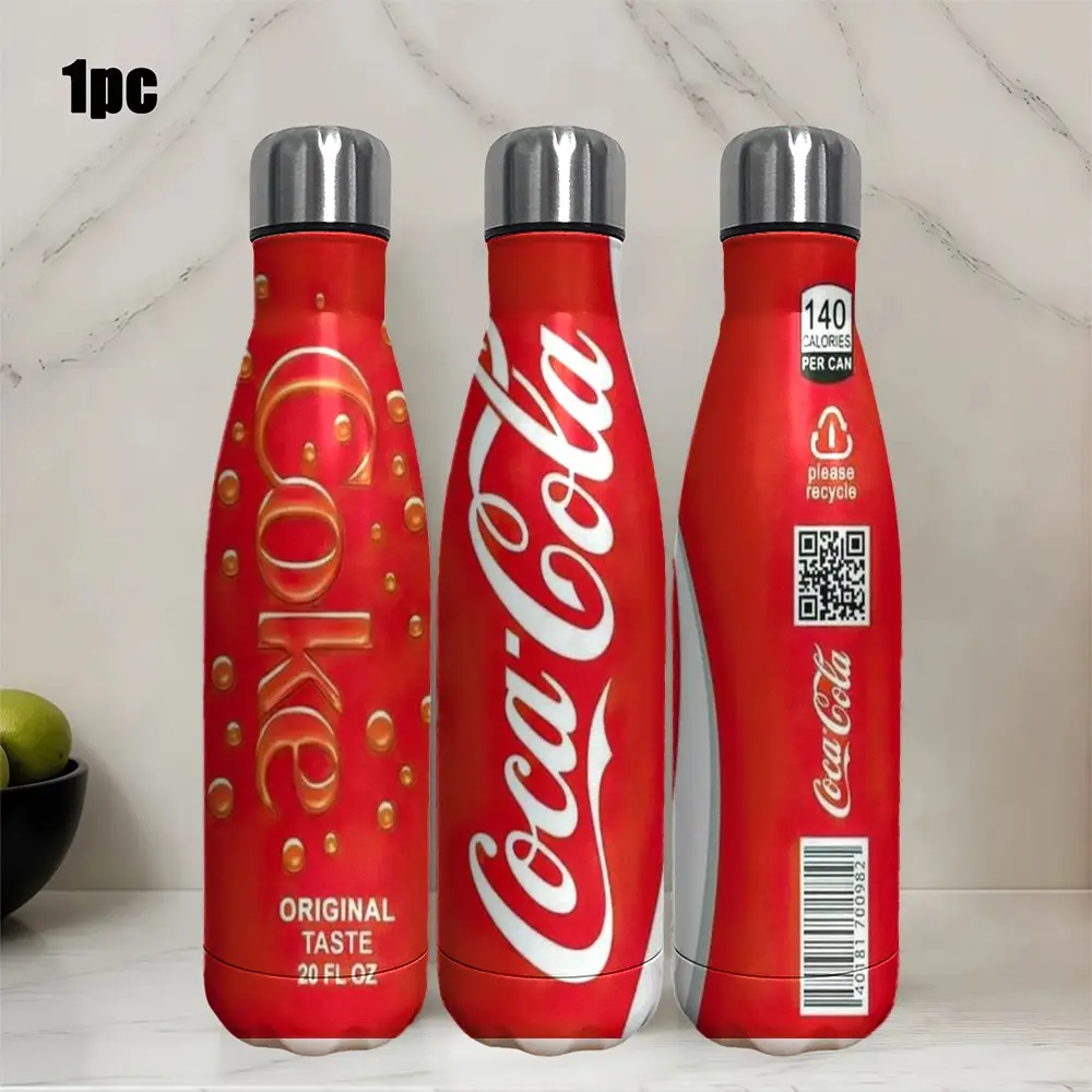 Bowl-Shaped 304 Stainless Steel Insulated Cup, Bubble Tea Design, Vacuum-Insulated Water Bottle, Leak-Proof Lid, Portable Sports Drinkware