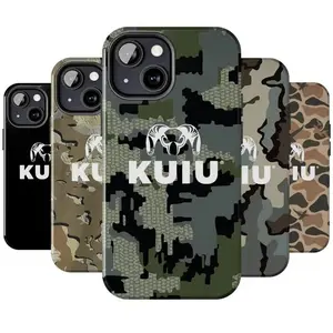 Kuiu Pattern Hunting Camouflage Themed Phone Case Premium Texture, Anti-Drop, Anti-Fingerprint For IPhone 17-11, Pro Max, Pro Plus, and Samsung S26-22 Protection Safety