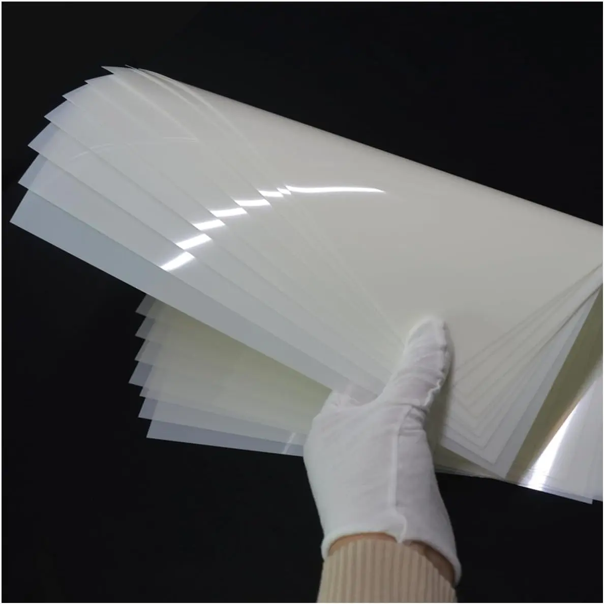 Translucent Blank Mylar Stencil Sheet for ,10 Pack 12" x 24" 7.5mil/0.19mm Thick . Machines. , Acetate Template Material,Craft Plastic Sheets