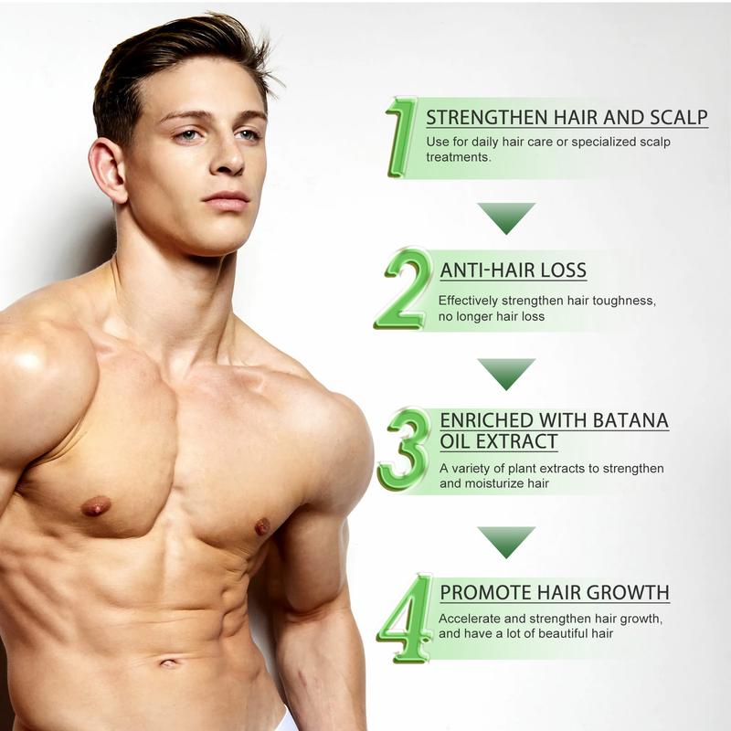 100% Pure Batana Oil from Honduras – Hair Growth & Scalp Treatment for Thicker, Fuller Hair – Nourishes Roots, Treats Hair Loss, Repairs Split Ends – 3.38 oz Natural Oil for Men & Women