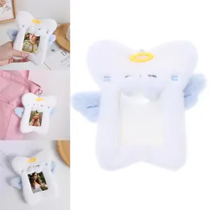Cute Photocard Case Cartoon Bag Keychain Star Shape Photo Card Holder Student Card Holder Idol Photos Protective Cover