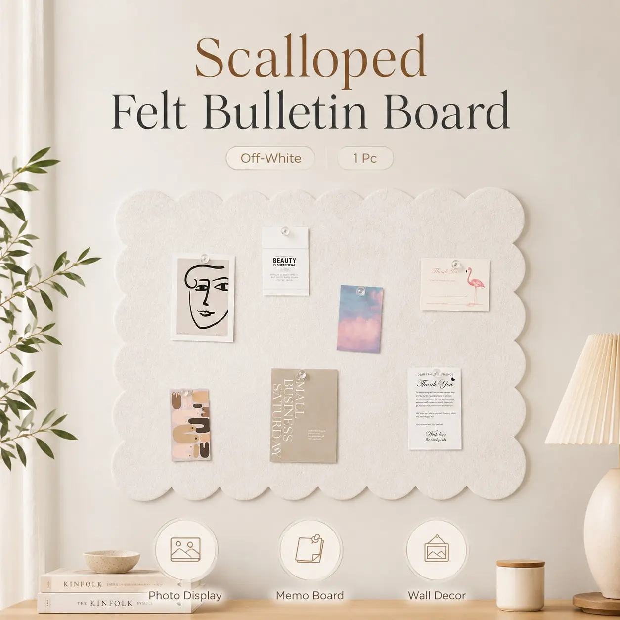 Cloud Shape Felt Bulletin Board, Self-Adhesive Foldable Decorative Pinboard, Office Wall Decoration, Photo Display, Message Board, Insulation Pad