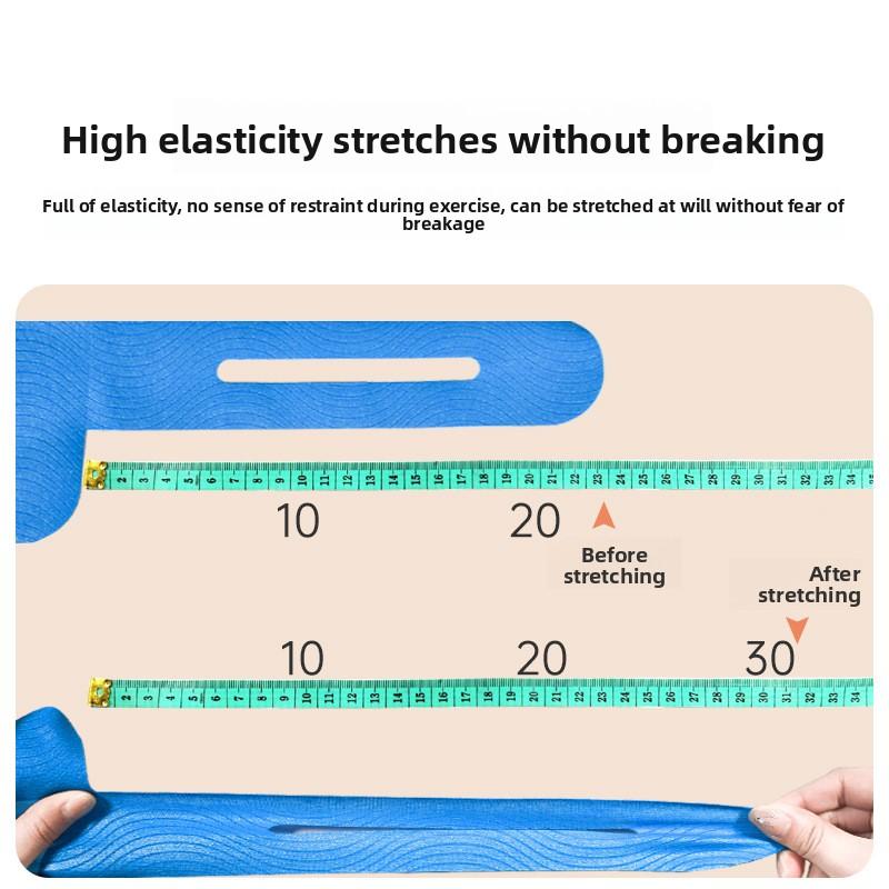 Knee muscle tape sports bandage for athletes, specifically for running, meniscus protection, pre-cut and integrated into muscle tape