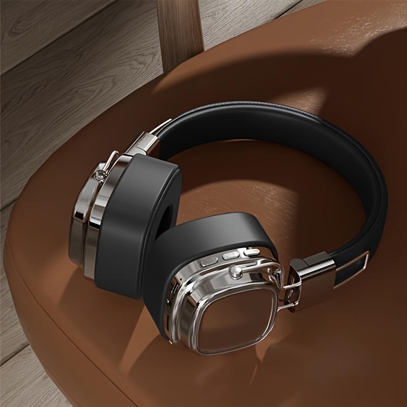 [Deep Bass Headset] Bluetooth Headphones, HD Stereo Sound Over Ear Headphones with Built-in Microphones, Deep Bass 20 Hours Playtime, Fast Charge BT 5.2 Headset for Adults, School, Travel