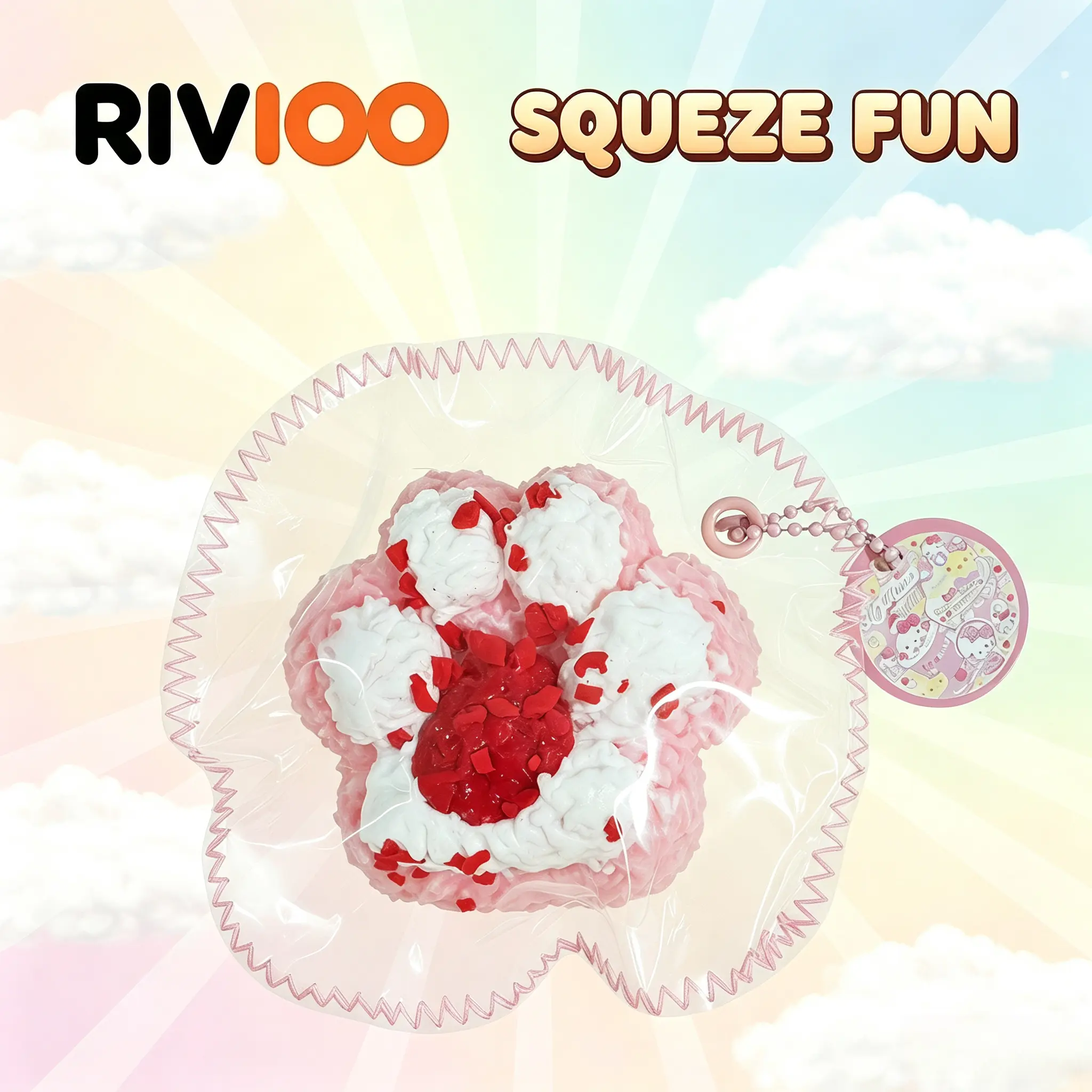 RIVIOO ilicone simulation food grade pinch music hot sale decompression pinch music toys