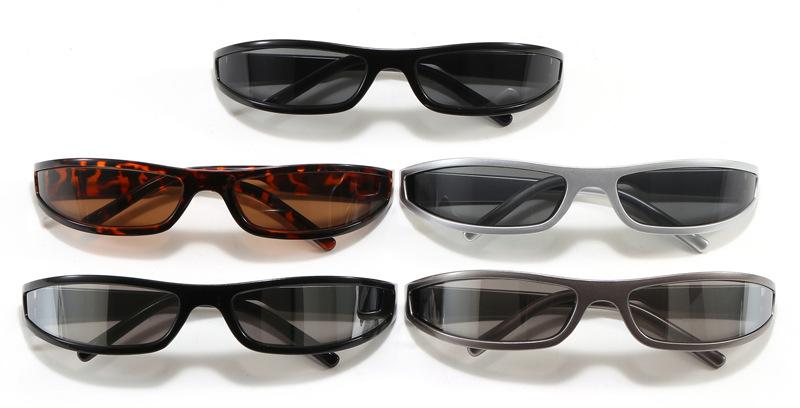 Y2K Wrap Around Futuristic Sunglasses for Women Men | UV400 Protection 2000s Cyberpunk Sport Sunglasses, Trendy Slim Shield Shades for Streetwear Festival Daily Wear