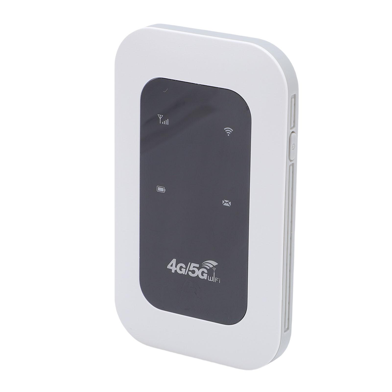 Travel 4G WiFi Mobile Hotspot Wide Compatibility Portable 4G WiFi Hotspot Device 300Mbps Long Battery Life for Campervan