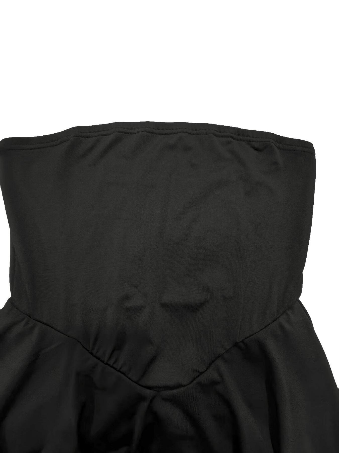 Women's Plain Tube Dress, Fashion Casual Sleeveless Dress for Daily Outdoor Wear, Ladies Dress for Summer, Womenswear