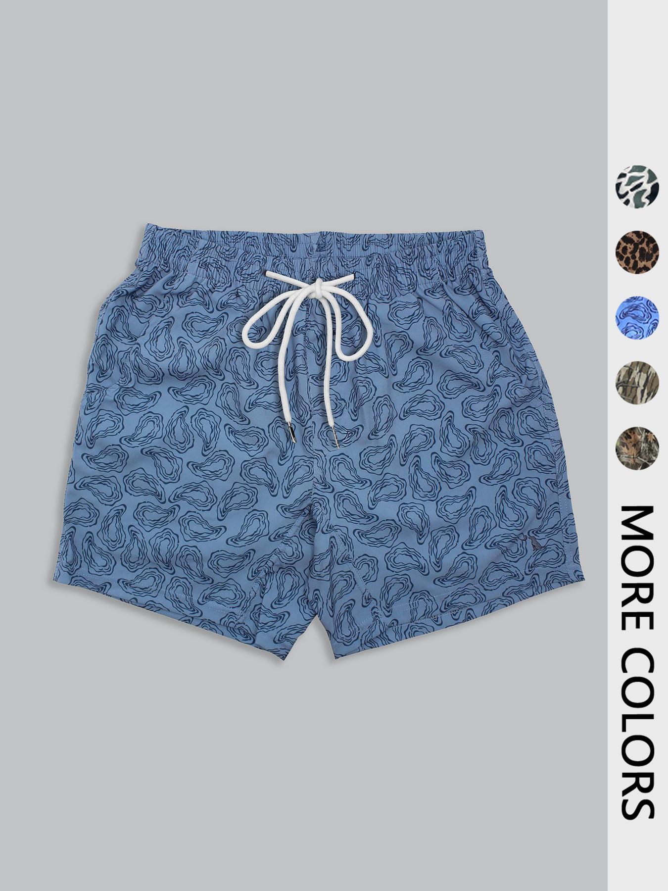 Men's Regular Fit Letter Print Camo Shorts, Casual Comfy Breathable Shorts for Summer, Men's Bottoms for Daily Wear