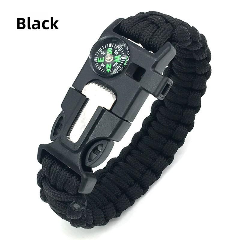 Paracord bracelet survival bracelet multifunctional five-in-one outdoor paracord camping adventure seven-core wristband
