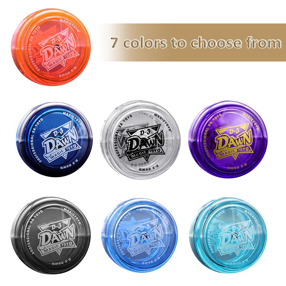 Professional Yoyo Magic Yoyo for Kids Unresponsive Finger Spin Yoyo Kit ...
