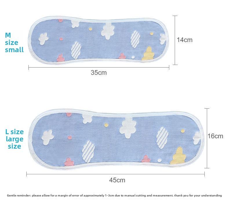 Baby diaper cotton gauze washable diaper newborn peanut-shaped washable diaper baby cotton gauze cloth