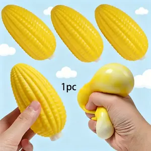 Corn Shape Stress Relief Fidget Toy, Slow Rebound Creative Release, Party Gift, Fun and Relaxing Sensory Play