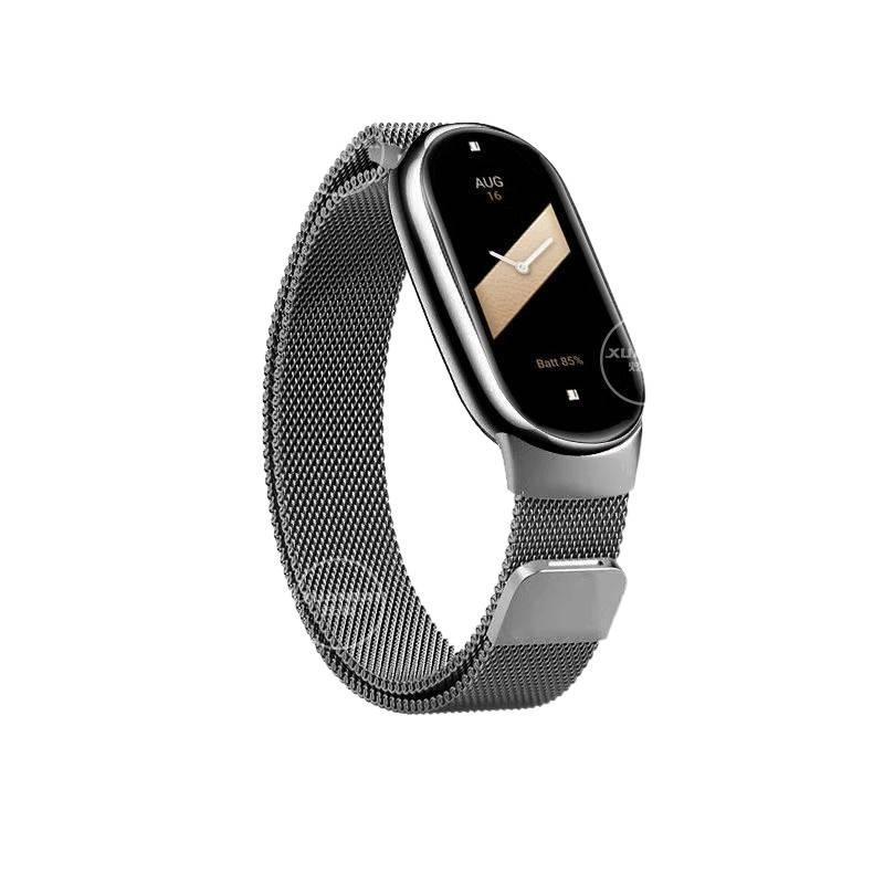 Compatible with Xiaomi Mi Band 9 ceramic version strap 8m Lanis metallic smart magnetic wristband