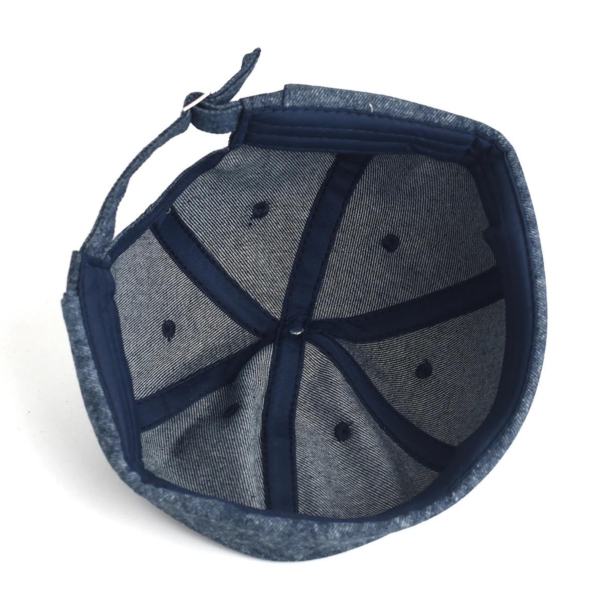 Washed Docker Beanie Brimless Cap Hat Without Visor Solid Color Retro Vintage Street Style Spring Autumn Outdoor Gorras