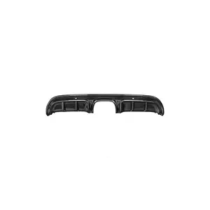 Carbon Fiber Blade Rear Lip - GTS Upgrade, Exposed Dry Carbon Replacement for Porsche 718 (2017+) - Car Exterior Accessory, Exposed Carbon Fiber Automotive
