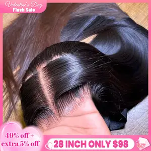 Bling Hair Wear and Go Easy Wear Glueless Bone Straight Human Hair Wig 9x6 7x5 Skinlike HD Lace Closure Straight Pre Cut Pre Plucked 5x5 6x4 Hd Lace for Black Women 180 Density TikTokShopHolidayHaul