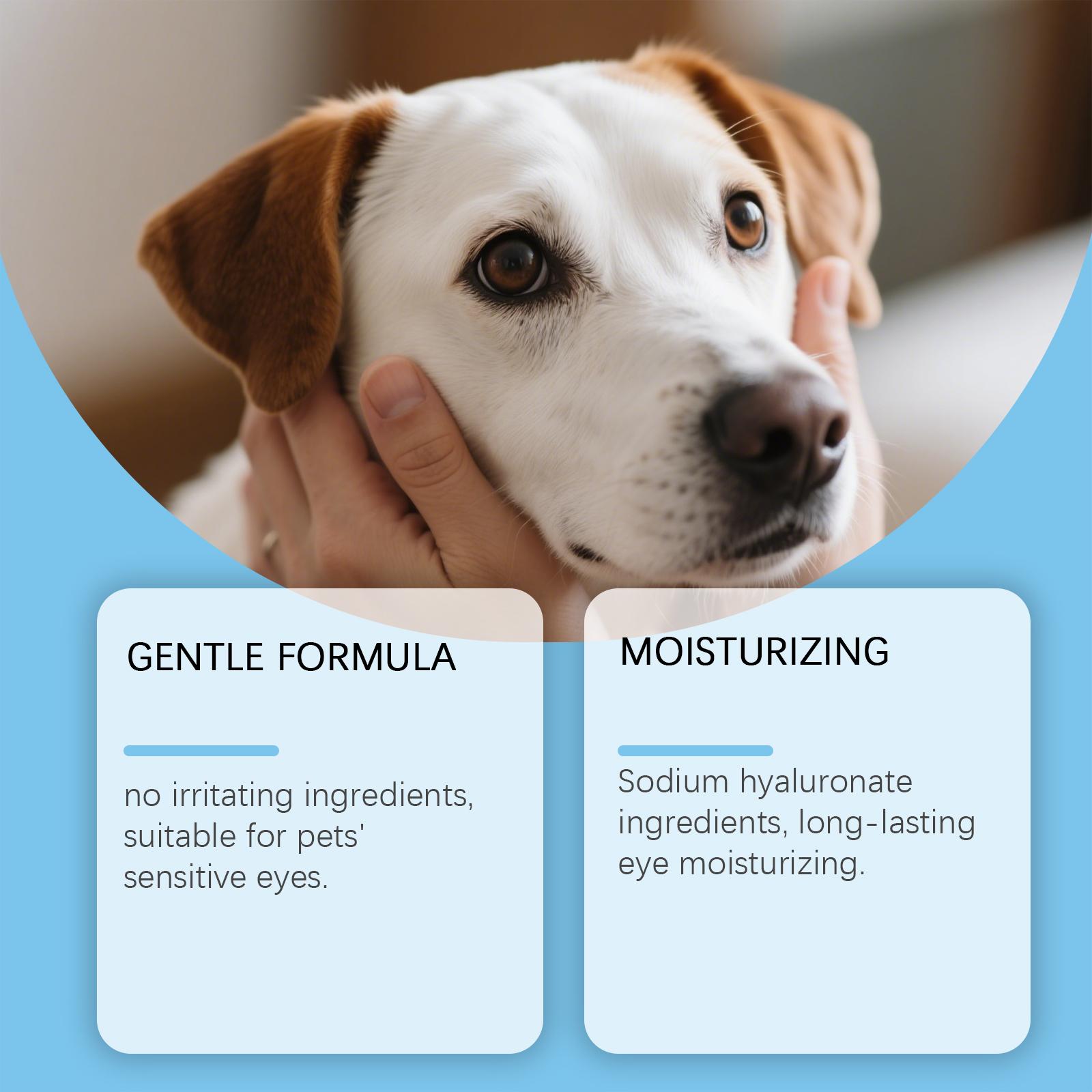 Cat And Dog Tear Stain Care Pen: Clean Tear Stains Around The Eyes Of Cats And Dogs. Universal Care Drops For Pet Cats And Dogs