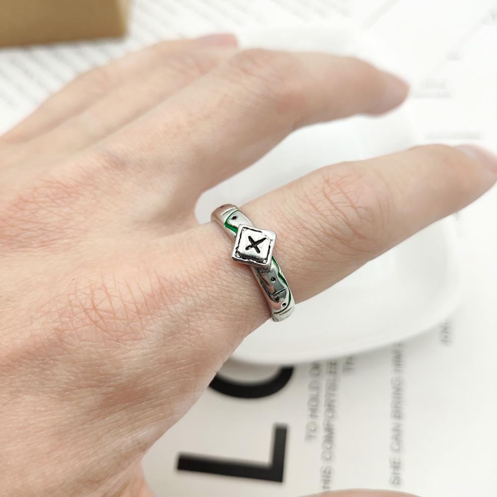 Anime Bleach Kurosaki Ichigo Ring Hitsugaya Toushirou Ulquiorra Cifer Cosplay Adjustable Ring Unisex Couple Lover Jewelry Gift