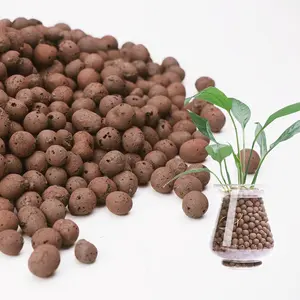 10 lbs LECA Clay Pebbles for Plants, 4-16mm LECA Balls for Indoor Plants Drainage, Hydroponics, Aquaponics, Natural Clay Balls for Soil Root Development, Orchid Potting Mix