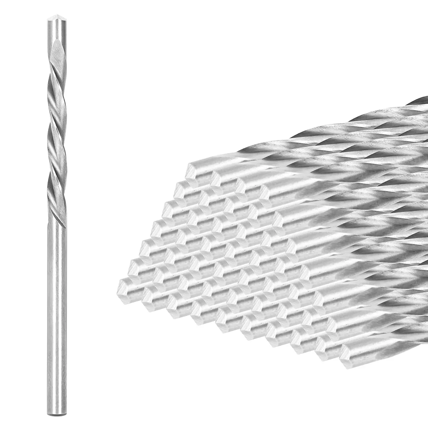 Upgrade 50 count Drywall Bit, 1/8 Inch Drywall Drill Bit for , Drywall  Bit, Drywall Guide Point  Bits, Drywall Router Bits for Use with Spiral  (50, 1/8 inches)