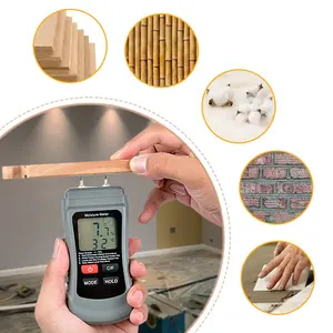 Digital Wood Moisture Meter, Pin Leak Detector, Backlit LCD Screen, Humidity Tester, Multi-Scene Probe, Precision Measurement Tool
