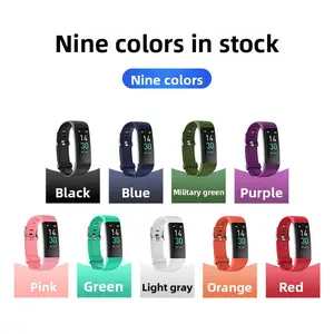 S5 Smart Bracelet for Measuring Body Temperature, Blood Pressure, Fitness, Heart Rate, Step Counting, Smartwatch, Sports Bracelet