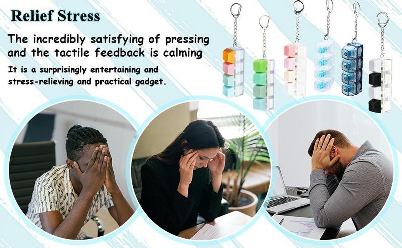 Keyboard Fidget Toy for Adults Clicker Keyboard Light Up, Creamy & Clicky Keyboard Fidget Keychain Adults Keyboard Clicker Sensory Toys for Anxiety Stress Relief Keyboard Fidget Toy for Adults Clicker Keyboard Light Up, Creamy & Clicky Keyboard Fidget Keychain Adults Keyboard Clicker Sensory Toys for Anxiety Stress Relief