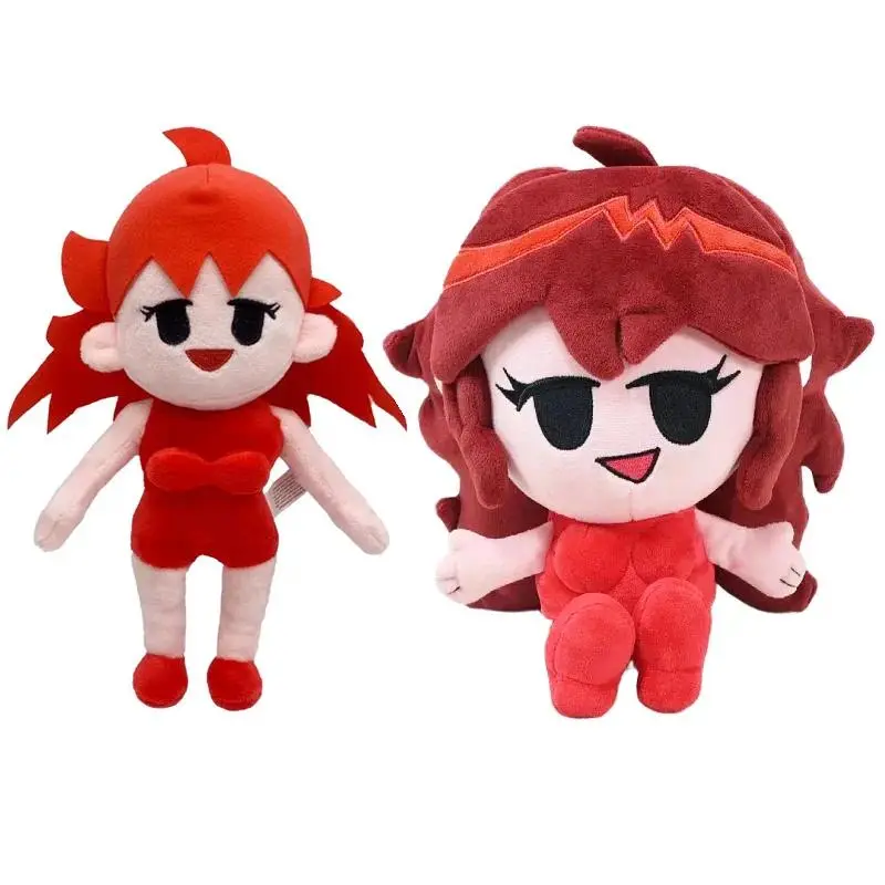 Game FNF Pico Plush Friday Night Funkin Nene Darnell Plushie Soft Stuffed Doll Cute Home Decor Pillow Toys Kids Gifts For Fans