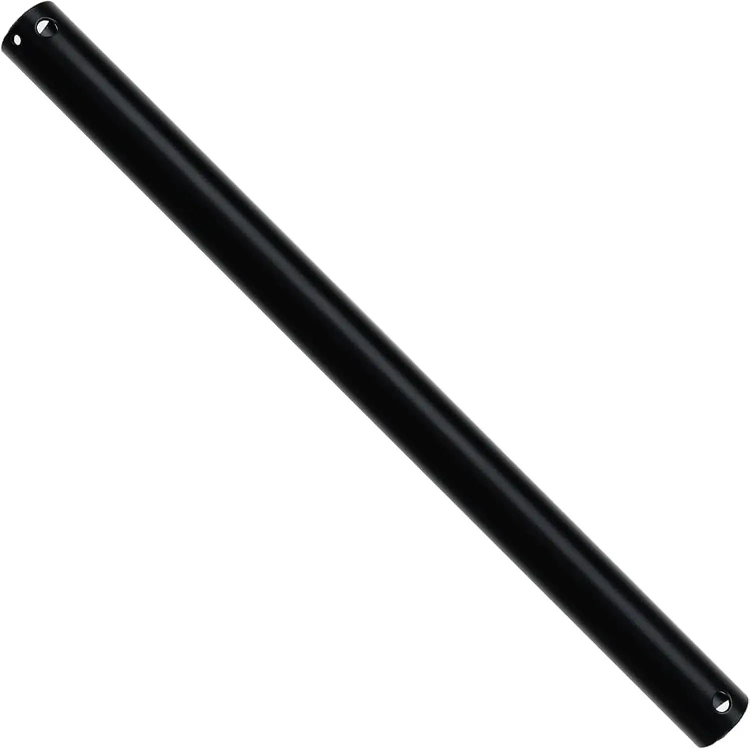 36 Inch Ceiling Fan Downrod Extension Rod for Multiple Ceiling Heights Non Threaded Black with 3 wires