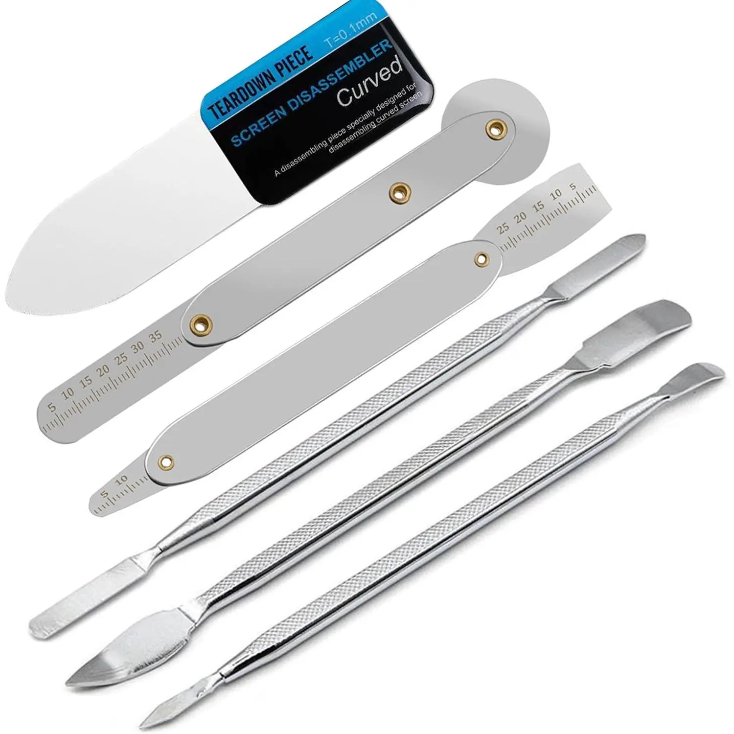 6 count Metal Spudger  Tool Kit for Electronics Repair with Laptop, Cell Phone, Tablet, , Electronics Repair