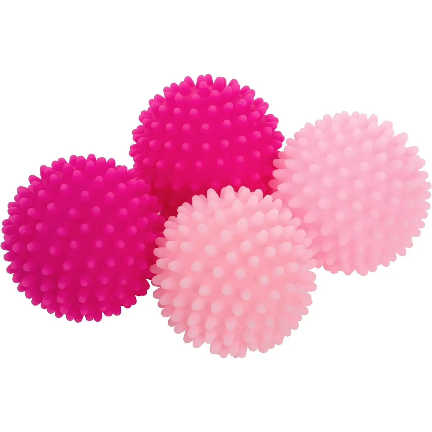 Plastic Dryer Balls, 4 Pack, 2.5" Diameter,  | Dryer Balls, Fabric Softener for Laundry, , Cut Down Dry Time, Replaces Dryer Sheets