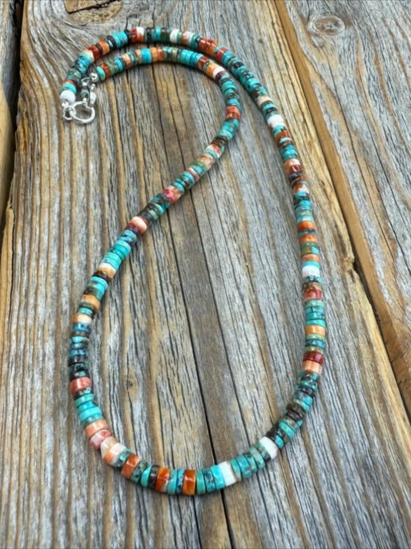Colorful Natural Stone Choker Necklace Vintage Bohemian Minimalist Jewelry