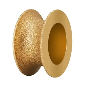 1 Piece Round Edge Diamond Grinding Wheel, Hand Profile Grinding Wheel Height 20mm Diameter 75mm for Stone Marble Granite Tile Polishing