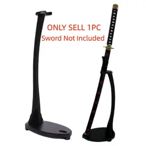 Vertical Sword Shelf Support Sabre Display Stand Japanese Katana Rack Sword Holder Sabre Schwert Bracket Home Organizer Decor