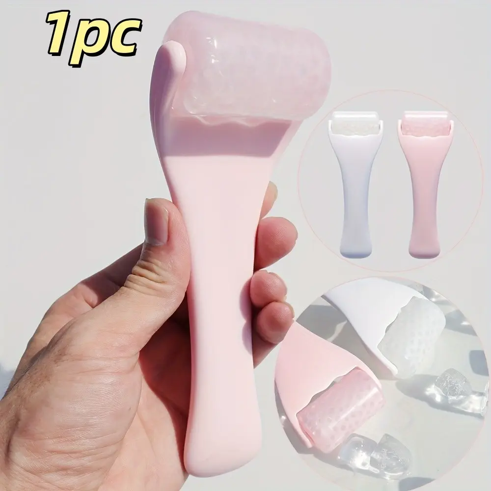 Facial Care Gel Ice Roller, Reusable Body Ice Pack, Reduces Wrinkles, Lifts Face, Minimizes Dark Circles, Travel-Friendly Massage Roller