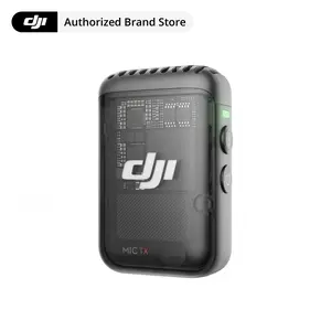 DJI Mic 2 Transmitter , Wireless Microphone with Intelligent Noise Cancelling, 14-Hour Internal Recording, 6-Hour Battery, Magnetic Attachment, Bluetooth Microphone, YouTube, Vlogs
