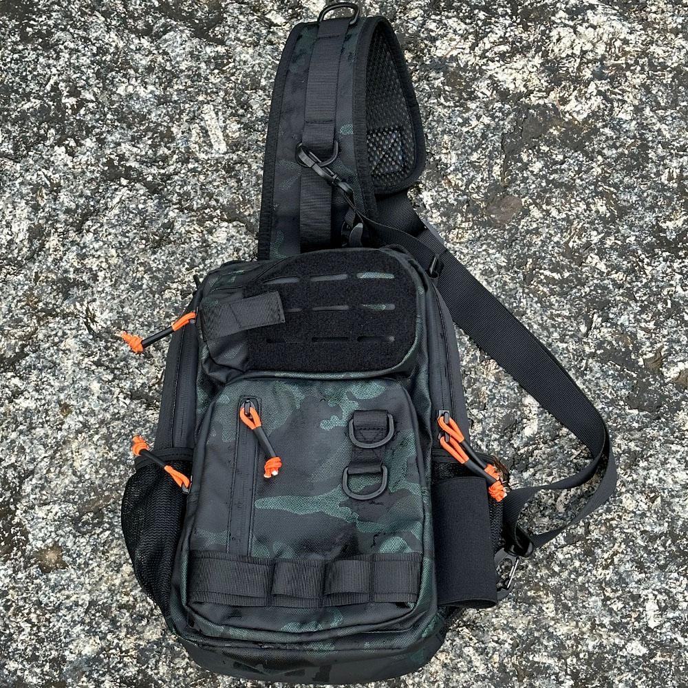 Outdoor Tactical Chest Bag, Tactical Crossbody Bag, Multifunctional Durable Large Capacity Sports Backpack, Shoulder Bag for Hiking Cycling, Sports & Outdoor Accessories