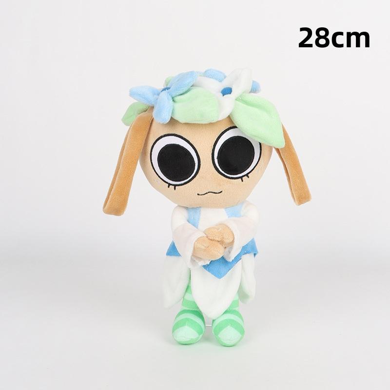 Dandy's World Game Role Pebble Dog Plush Toy Kawaii Cartoon Star-Time Pebble Pretty Present Coal Stuffed Pillow Toy Kids Gifts