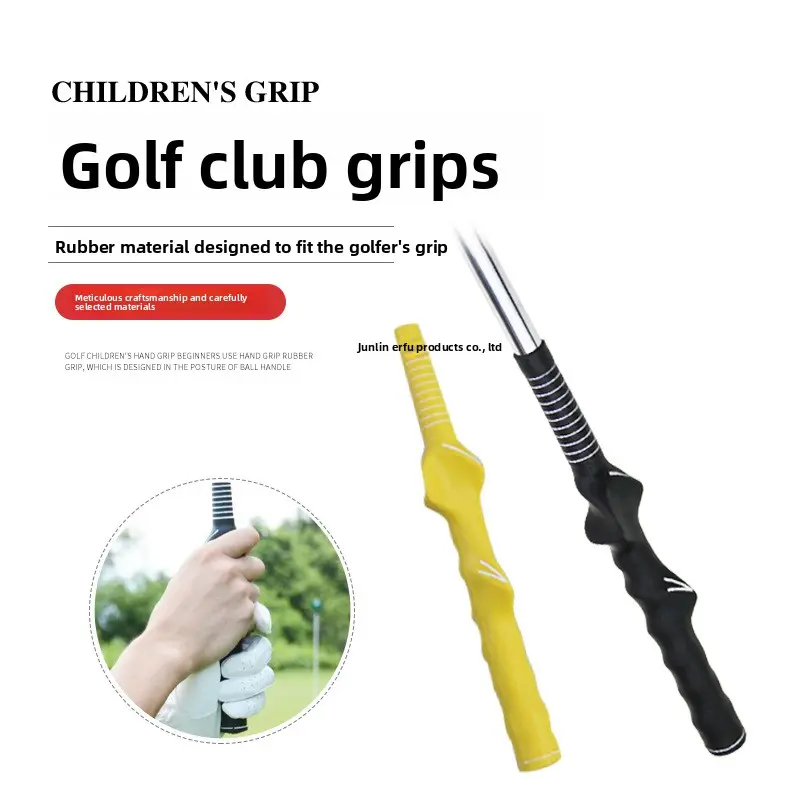 Golf Ladies Kids Grip Club Rubber Grip Beginner Swing Practice Correcting Grip Position Right Hand