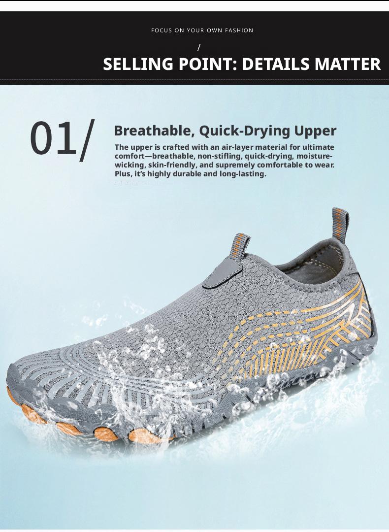 Ultra Lightweight Barefoot Water Shoes ️Breathable Quick-Dry Aqua Shoes for Summer Vacation & Water Sports