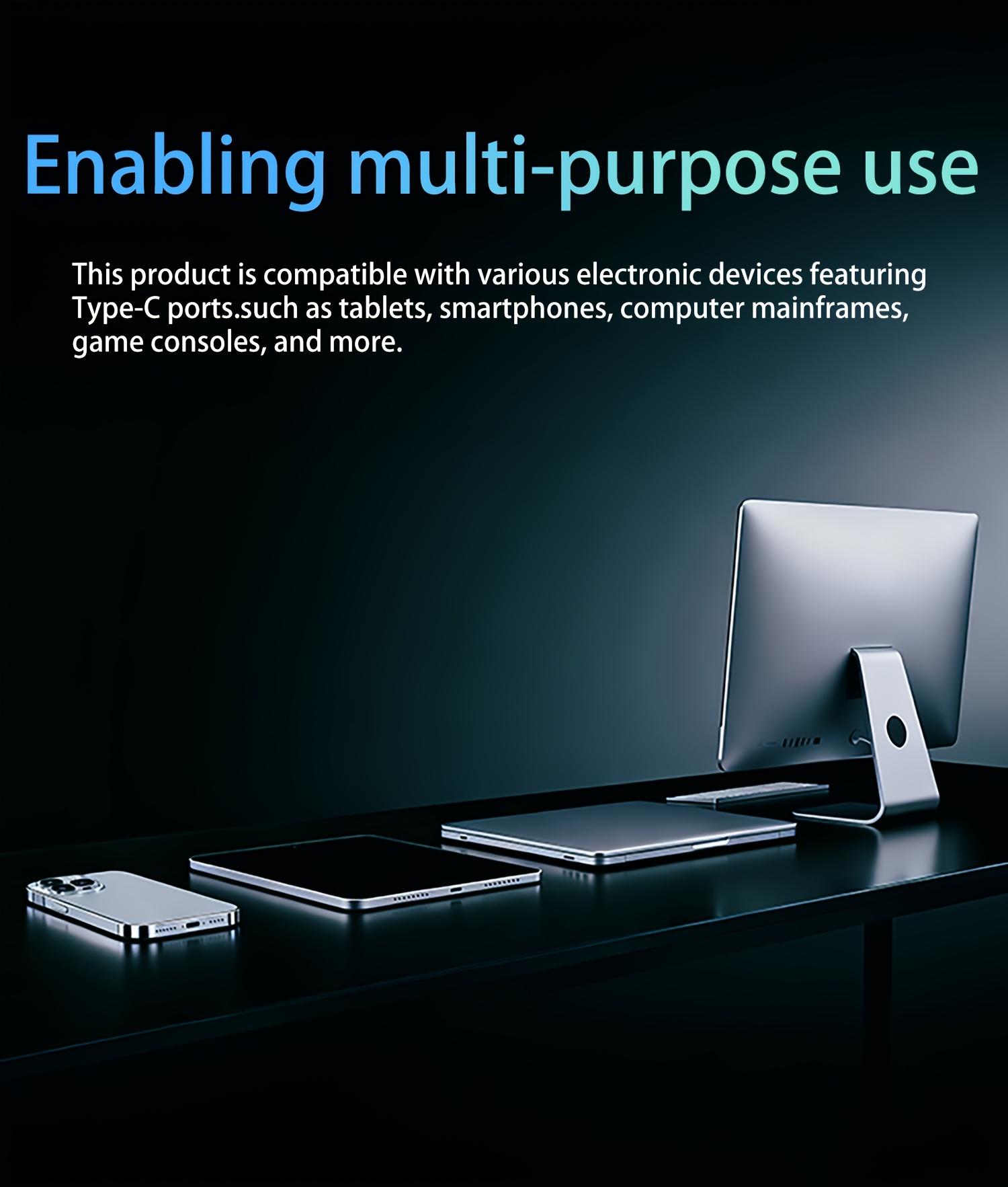 Compact Plug-And-Play Subwoofer for Mobile Phones And Computers |     Semi-Transparent Body with Cool Lighting |   Weighs Only 31.5G with a Lightweight Design |   Universal Type-C I Magnetic Bluetooth Headphones morning blues speaker