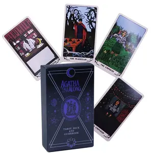 Witch Tarot Cards, Mystical Magic, Ideal for Beginners and Enthusiasts, Divination and Prediction, Spiritual Journey, Fate Exploration, Game and Gift